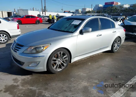 2012 Hyundai Genesis 5.0 R-Spec z USA, uszkodzony, nr VIN KMHGC4DH4CU156550